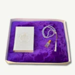 Coffret Zeina Collection - Collection Silver Islamique - Tapis Violet Coran - Tasbih et Musc - Boutique Paradis Oriental.