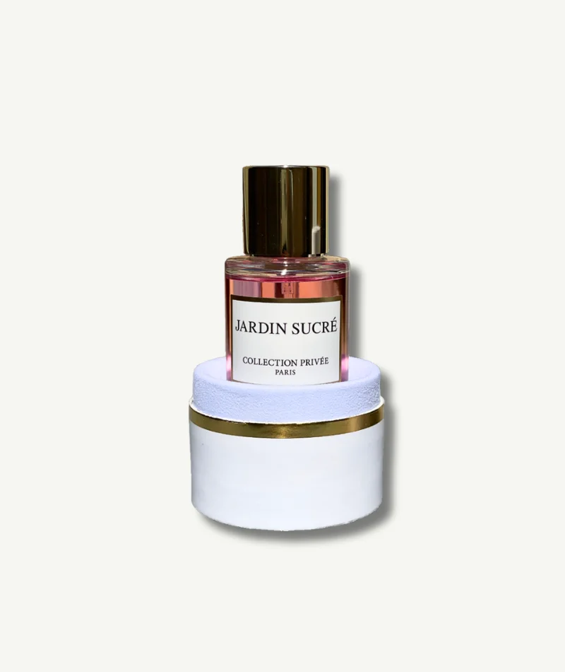 Parfum Jardin Sucré - une fragrance envoûtante à découvrir à la Boutique Paradis Oriental pour une touche de douceur.